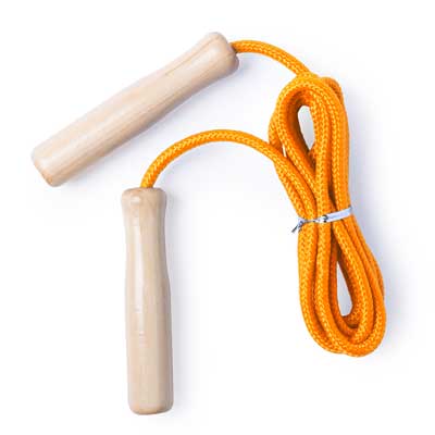 Skipping rope with wooden handles - Image 3